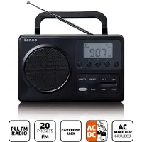 Lenco MPR-035 kannettava FM-radio