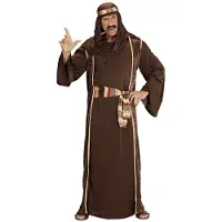 Finidi "Arabišeikki" (kaapu – pitkä liivi – vyö – päähine)