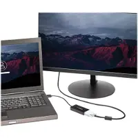 StarTech.com Adapter 20-nastan Näyttöporttiliitin Uros 15-nastainen HD D-Sub (HD-15), 19 pin HDMI Type A, 24+1-nastainen digitaalinen DVI Naaras Musta