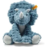 Steiff Pehmolelu - 28 cm. - Soft Pehmoinen Friends Dixie Tricera - - OneSize - Pehmolelut