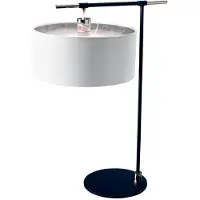 Elstead Lighting Pöytävalaisin Balance, Musta, Olohuone/ruokailutila, Metalli, Moderni