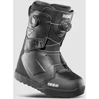 Thirtytwo Lashed Double BOA Lumilautakengät black / white / black Koko 6.5