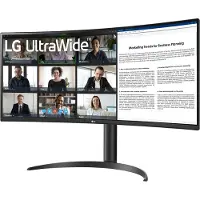 LG 34WR55QK-B 34" WQHD, VA -kaareva näyttö, USB-C hub