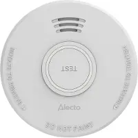 Alecto SD530 palovaroitin 5 v paristolla valkoinen