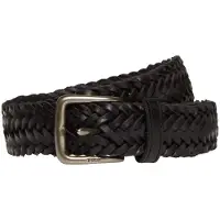 Ralph Lauren Veg Leather-Brd Blt-Csl-Sml - Black - M
