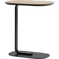 Muuto Relate sivupöytä 60,5 cm tammi, musta