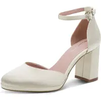 Tamaris Women Court Sho - Cream - 41