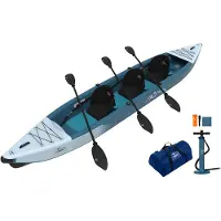 Saimaa Kayaks Expedition 3 (2026)- suuntavakaa & nopea 3-hengen ilmatäytteinen kajakki