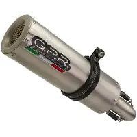 Gpr Exhaust Systems M3 Kawasaki Versys 1000 I.e21-22 Stainless Steel Slip On Hyväksytty äänenvaimennin