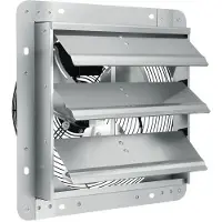 Vevor suljinpoistoilmapuhallin, 356 mm, nopea 1400 RPM 994 CFM, alumiininen seinään kiinnitettävä ullakkotuuletin AC-moottorilla, ilmanvaihto ja jäähdytys kasvihuoneisiin, autotalleihin, varastoihin,