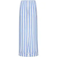 s.Oliver Pyjamahousut sininen / offwhite