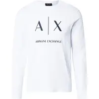 Armani Exchange Paita musta / valkoinen