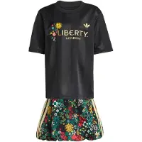 Adidas Originals Skirt Tee Set - Black - 110