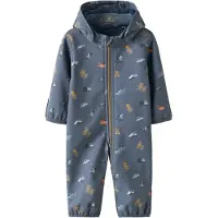 Name it Nbmalfa08 Softshell Suit Aop Fo - Blue - 50-56