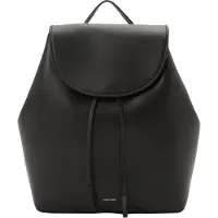 Calvin Klein Foil Logo Large Flap Backpack - Black - ONE SIZE