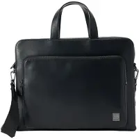 Calvin Klein Tietokonelaukku 'Emblem Hardware' musta