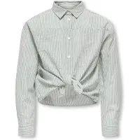 Kids Only Kogsmilla Life Striped Knot Shirt Vd Wvn - White - 128