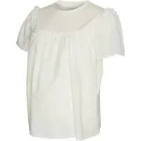 Mamalicious Mldora S/S Wo Top - White - L