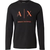 Armani Exchange Paita vaaleanpunainen / musta