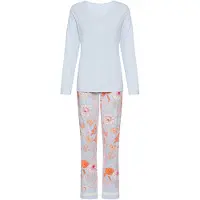 s.Oliver Pyjama taivaansininen / oranssi / vaaleanpunainen / valkoinen