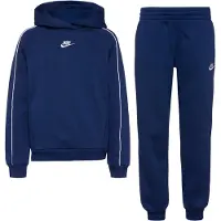 Nike Verryttelyasu Nsw Club Fleece - Navy/valkoinen Lapset, koko M: 137-147 cm