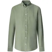 Hackett Ess Gmd Linen Brpt - Khaki green - XXL