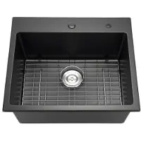 Hobby Hall Keittiöallas, 63x55,9x25,4 cm, musta, graniitti