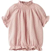 Lil´ Atelier Nmfdembe Ss Loose Shirt Lil - Pink - 122-128