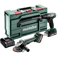 Metabo Tarvikesarja 685305000; 18 V; 2x8,0 Ah akku