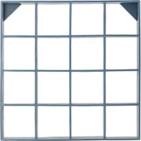 Bloomingville Bekka Shelf - Blue - 70X70X10CM