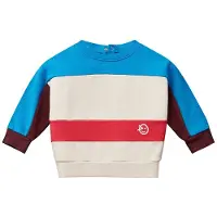 Wynken Mini Keel Huppari Ecru Blue Red 9 months Kermanvärinen 9 kuukautta Pojat, Tytöt