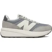 New Balance for woman. GS370V1 Shoes 370 grey (40), Fabric, Flat, Laces, Casual