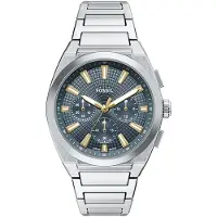 Fossil Analoginen kello 'Everett' musta / hopea