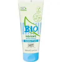 HOT Bio Bio Sensitive - vegaaninen vesipohjainen liukuvoide (100 ml)