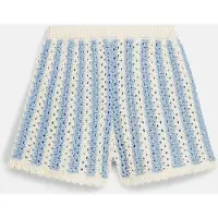 Louise Misha Mekylane Shortsit Blue Stripes Blue Stripes 8 Y Sininen 8 vuotta Tytöt