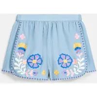 Louise Misha Maïwen Shortsit Stone Blue Stone Blue 5 Y Sininen 5 vuotta Tytöt