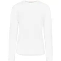 Kari Traa Women's Ava Long Sleeve White Pitkähihaiset urheilupaidat XL