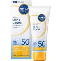 Nivea SUN UV Face Shine Control Cream Very High SPF 50+ 40 ml