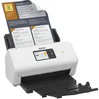 Brother ADS-4550W - Asiakirjaskanneri - Dual CIS - Kaksipuolinen - A3 - 600 dpi x 600 dpi - ADF (20 sivua)