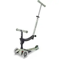 Micro mobility Skootteri - Mini2grow Deluxe Magic LED 2.0 - Olive Sage - - OneSize - Skootterit