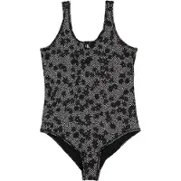 Calvin Klein Swimwear Uimapuku musta / valkoinen