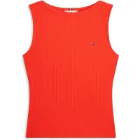 Tommy Hilfiger 5x2 Rib Boat Slim Fit Hihaton T-paita