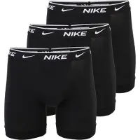 Nike Underwear Cotton Stretch Boxer Brief 3Pk - Black - XL