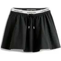 Tommy Hilfiger Tjw Waistband Poplin Skirt - Black - XL