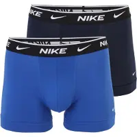 Nike Underwear Cotton Stretch Trunk 2Pk - Blue - L