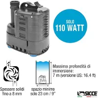 Cepex 76705 Ultra 9000 8.500l/h 230vac 50hz 10m Vedensiirtopumppu