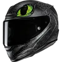 HJC RPHA 12 Toothless II Integraalikypärät Matta/Musta/Keltainen/Vihreä M unisex