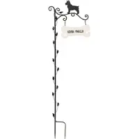 4Living Koiria pihalla 104 cm puutarhakoriste kyltti