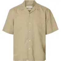 Selected Paita 'SLHClay' tummabeige