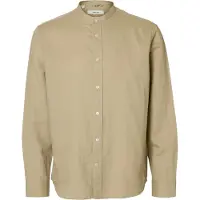 Selected Paita 'SLHClay' tummabeige
